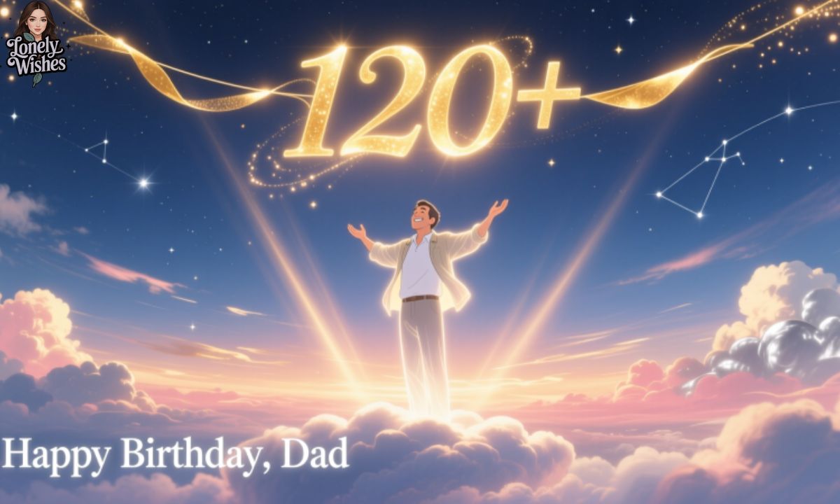 120+ Happy Birthday in Heaven Dad:,Unique and Inspirational