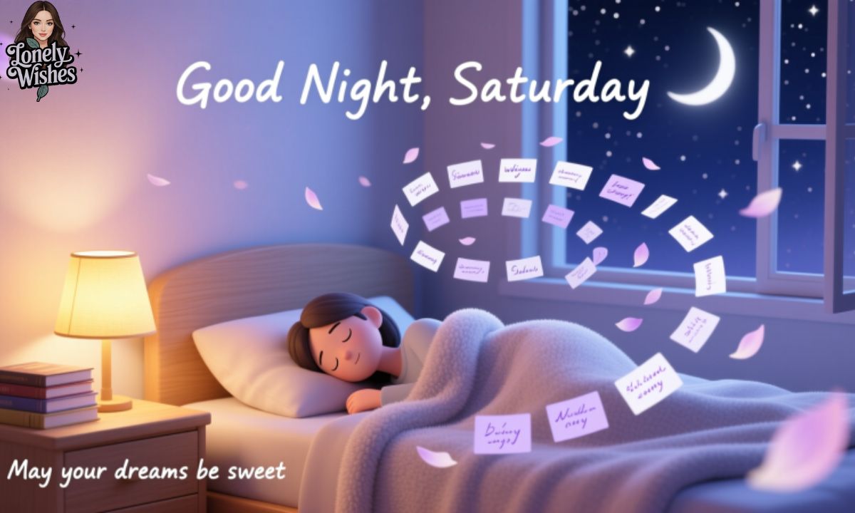 145+ Good Night Saturday Wishes for a Peaceful Sleep