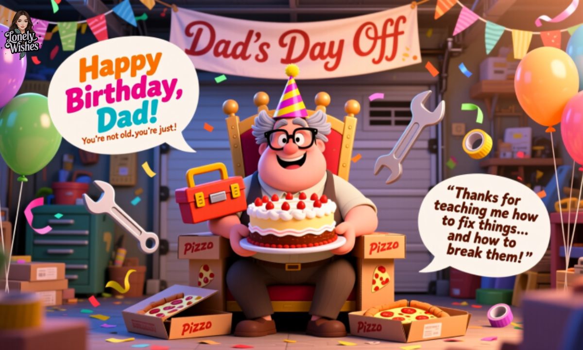 150+ Funny Birthday Wishes for Dads