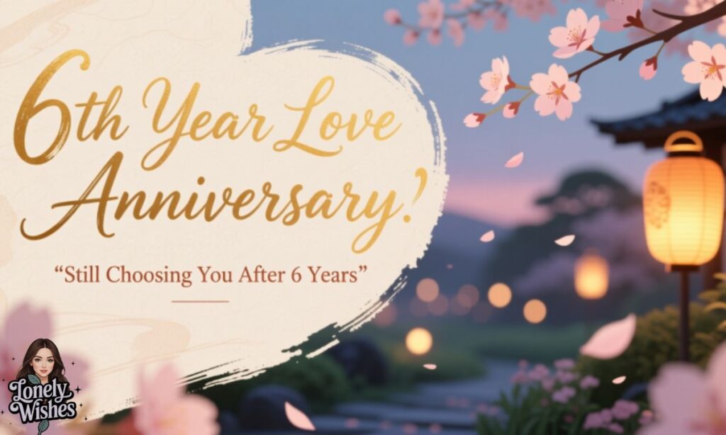 6th Year Love Anniversary Quotes