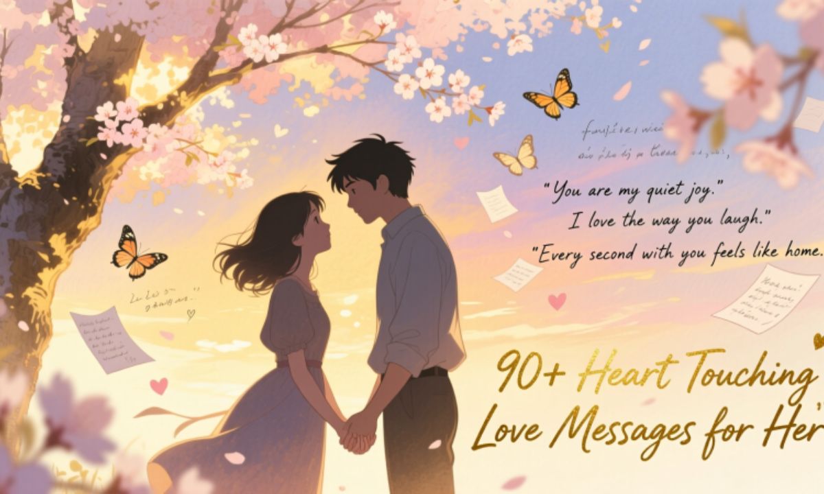 90+Heart Touching Love Messages for Her