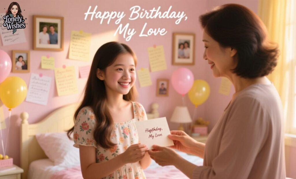 Birthday Wishes from Mom to Her Teen Daughter