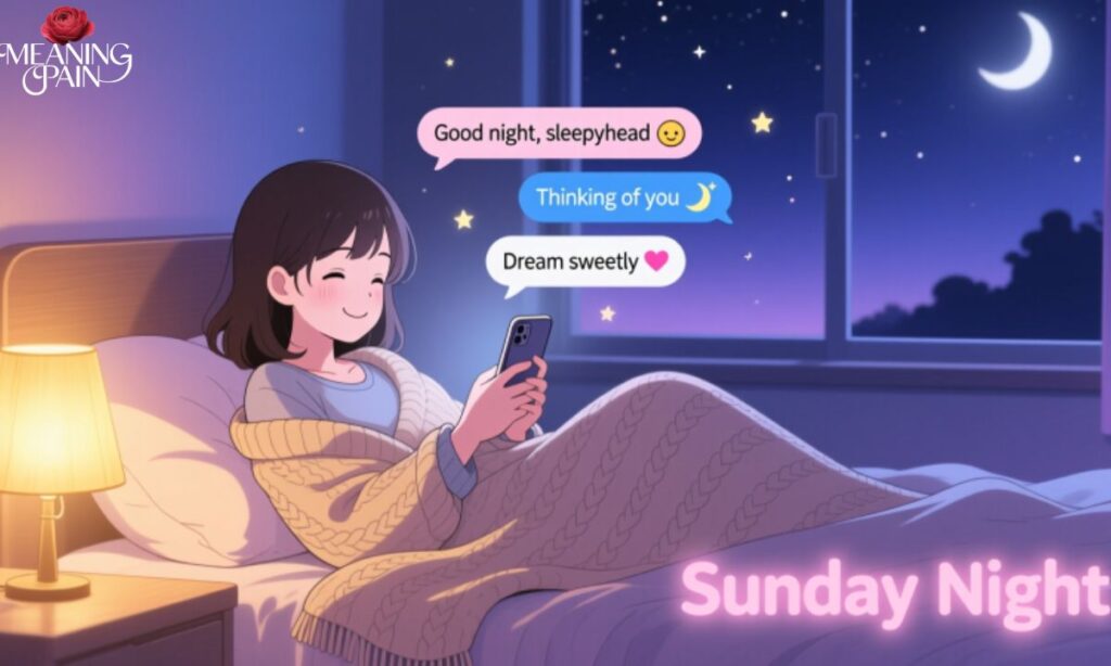 Cute Sunday Night Texts