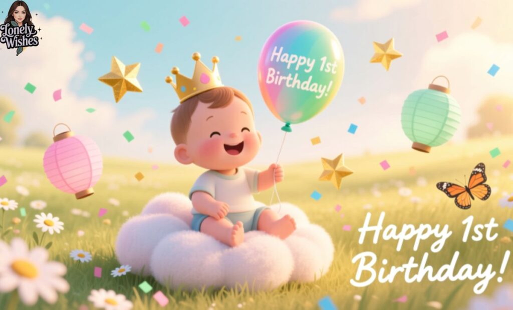 First Birthday Messages for Son or Daughter
