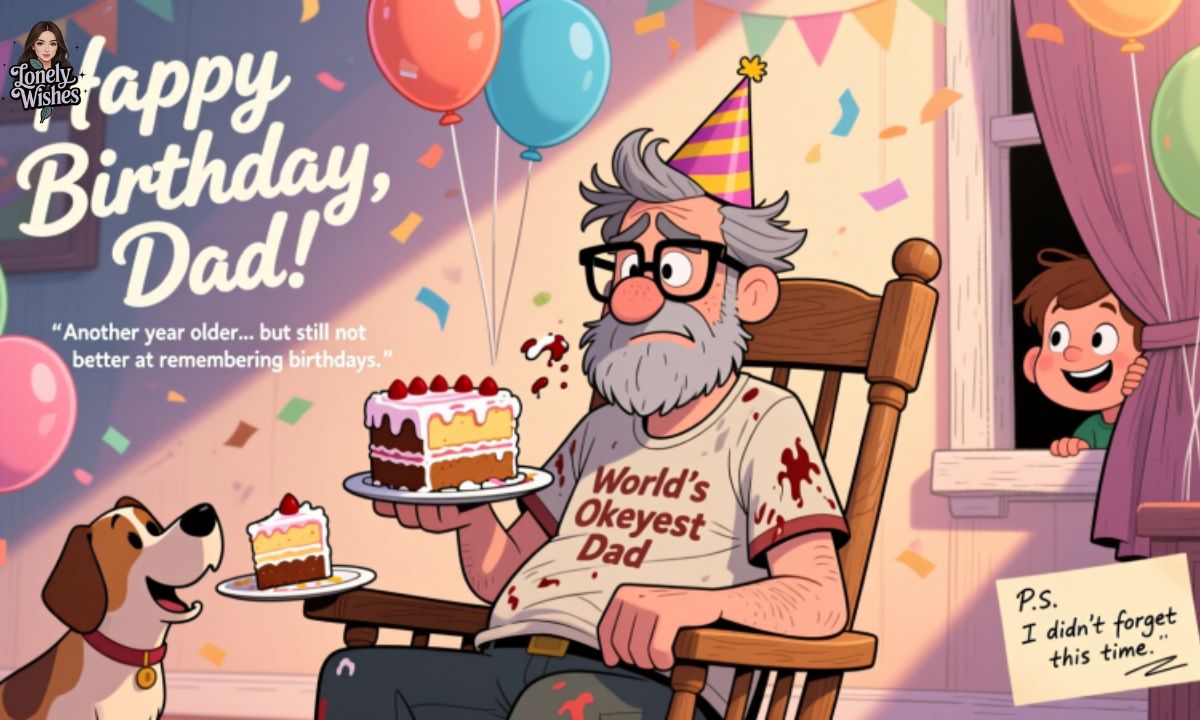 150 Funny Birthday Wishes For Dads 150-funny-birthday-wishes-for-dads