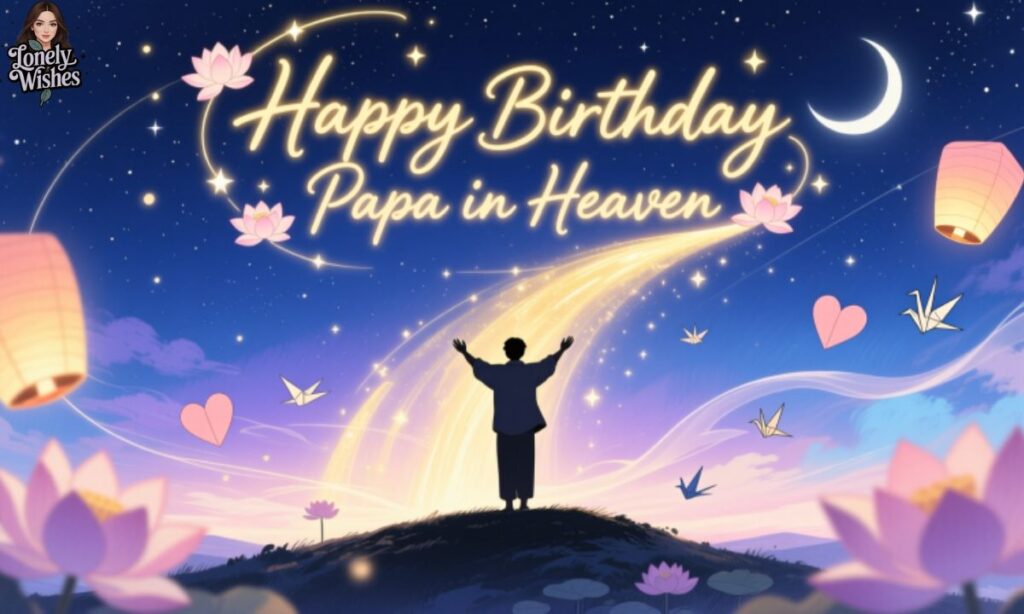 Happy Birthday Papa in Heaven