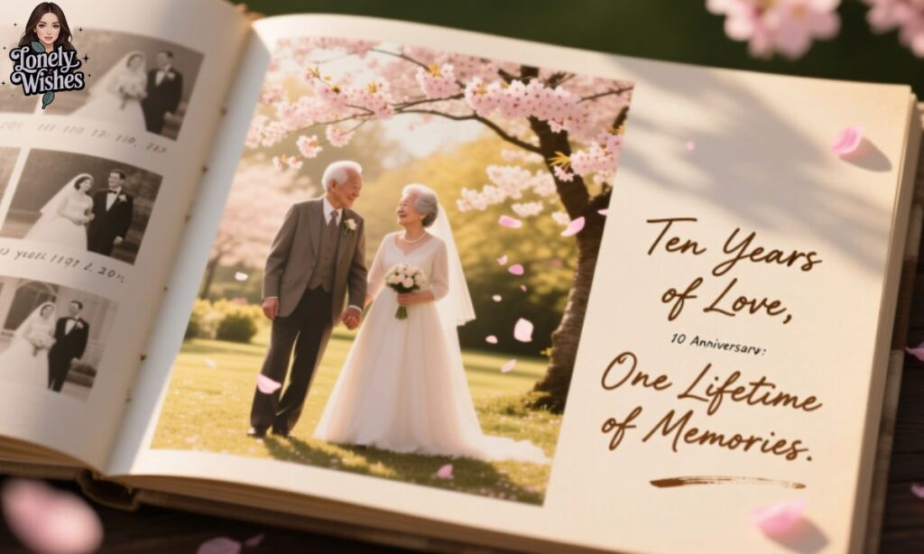 Heartwarming 10 Year Wedding Anniversary Quotes