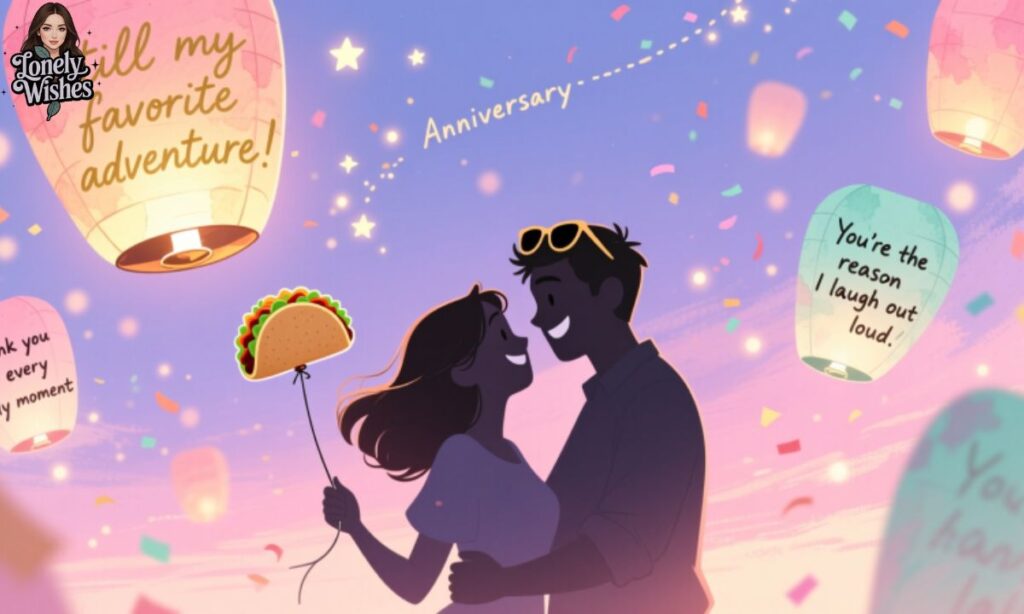 Romantic, Funny, and Gratitude Filled Anniversary Messages