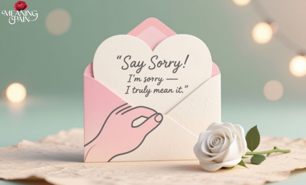 Saying Sorry: Quotes, Messages, Captions, Wishes, and Cards