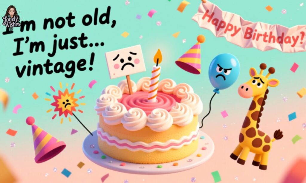 Turning Funny Birthday Quotes