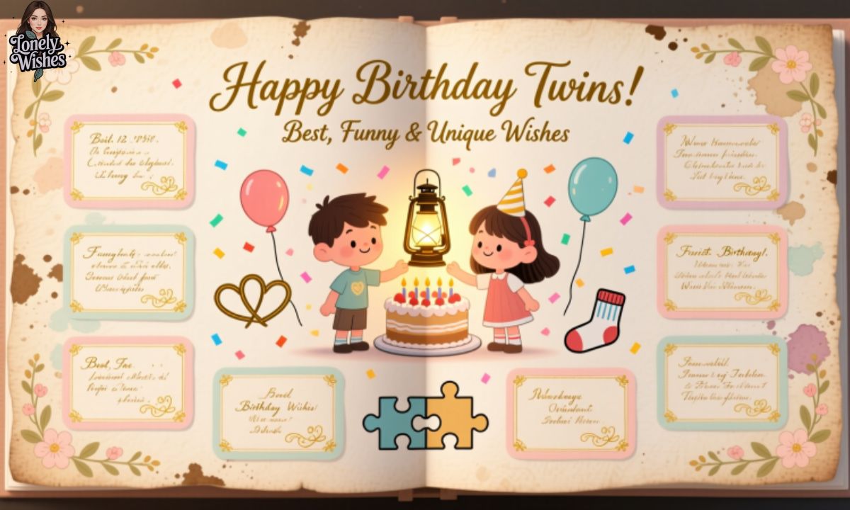 125+ Heart Touching Birthday Wishes for Twins (Best, Funny & Unique)