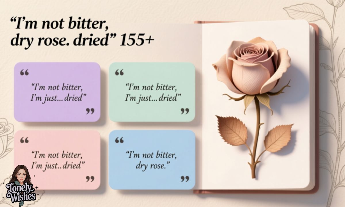 155+ Funny Dry Rose Quotes to Brighten Your Mood