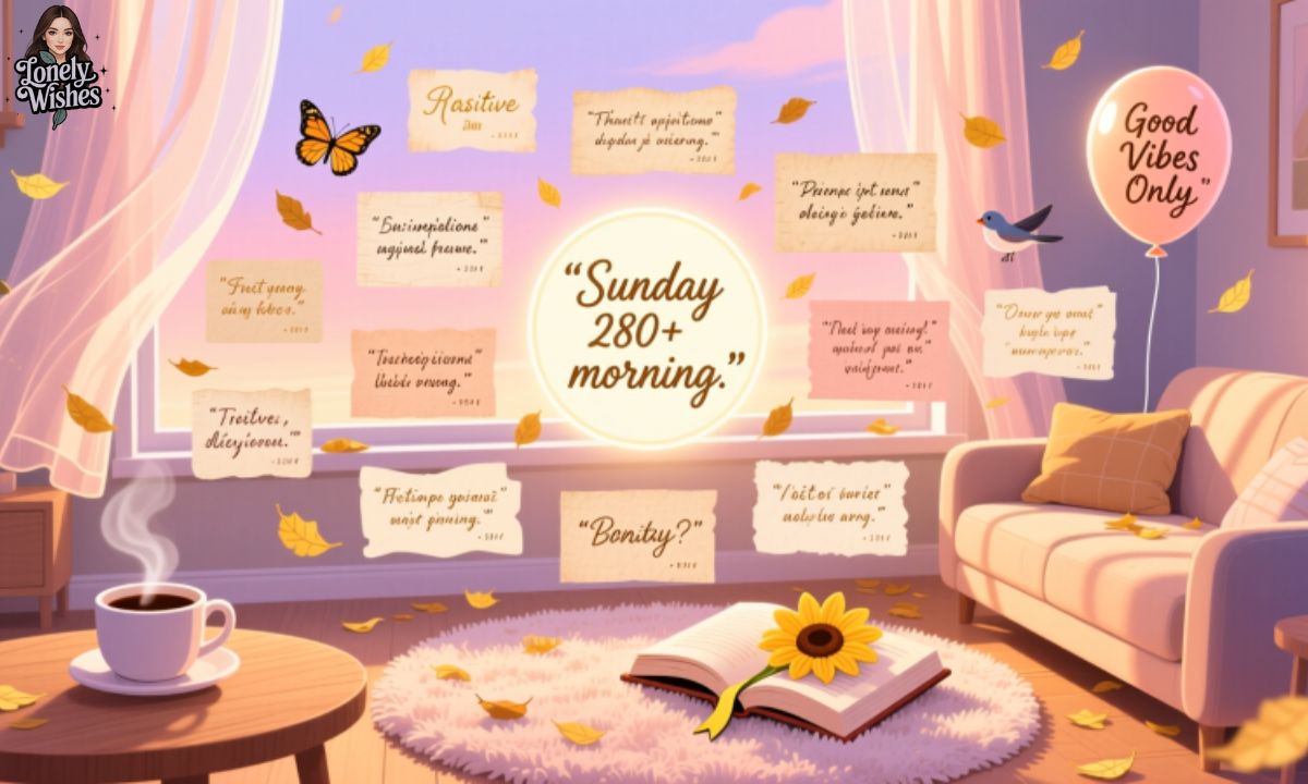 280+ Positive & Inspirational Sunday Morning Quotes (Happy, Motivational & Funny)