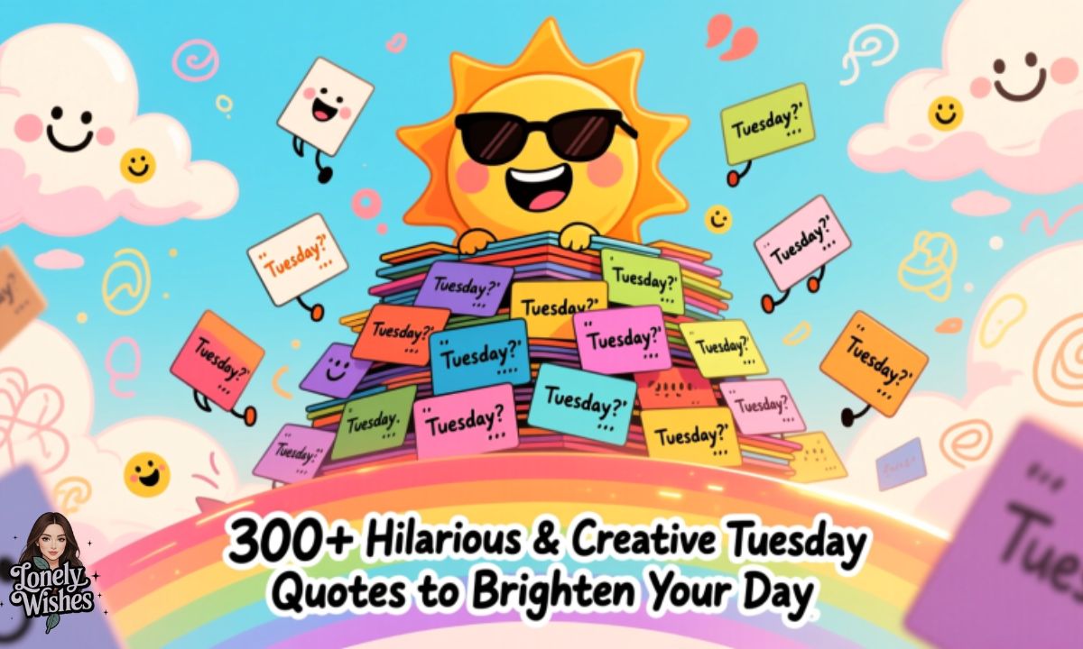 300+ Hilarious & Creative Tuesday Quotes to Brighten Your Day