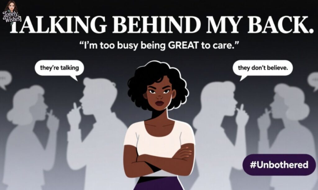 Empowering Talking Behind My Back Quotes