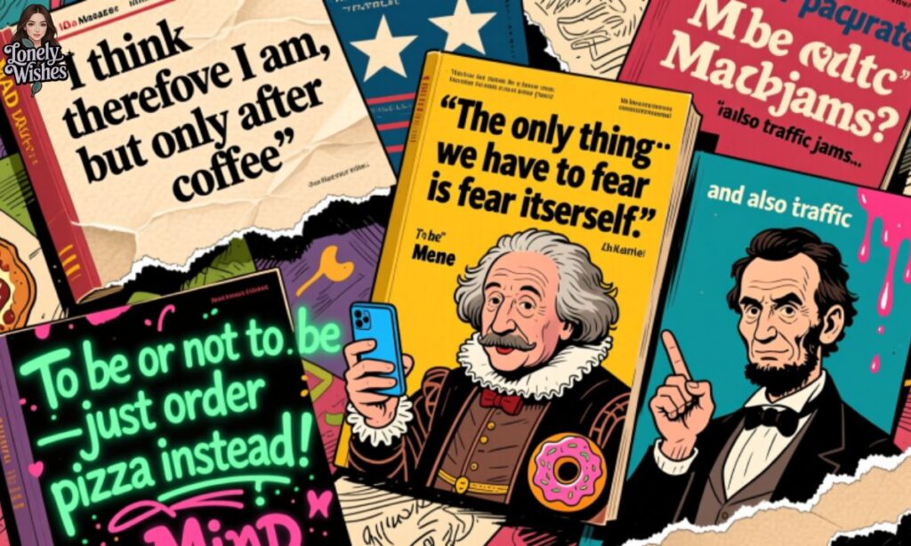 Examples of Funny & Hilarious Incorrect Quotes