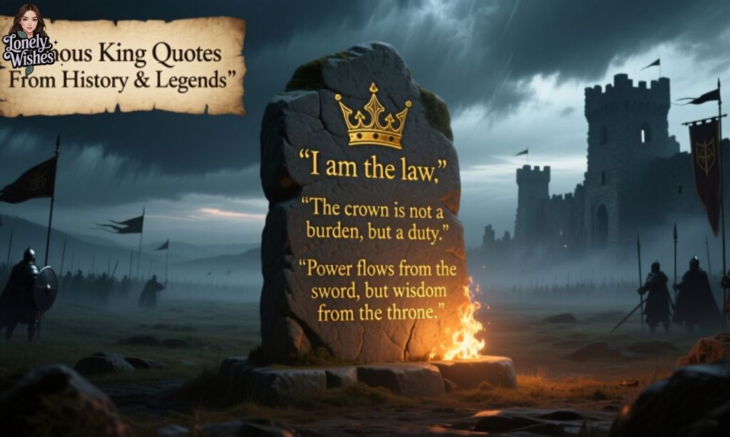 Famous King Quotes From History & Legends