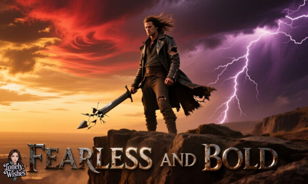 Fearless and Bold Alone Quotes