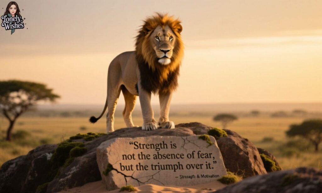 Lion Quotes About Strength, Courage & Motivation