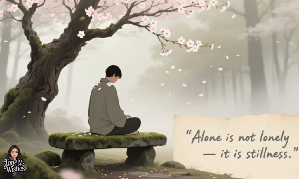 Mindful and Peaceful Alone Quotes