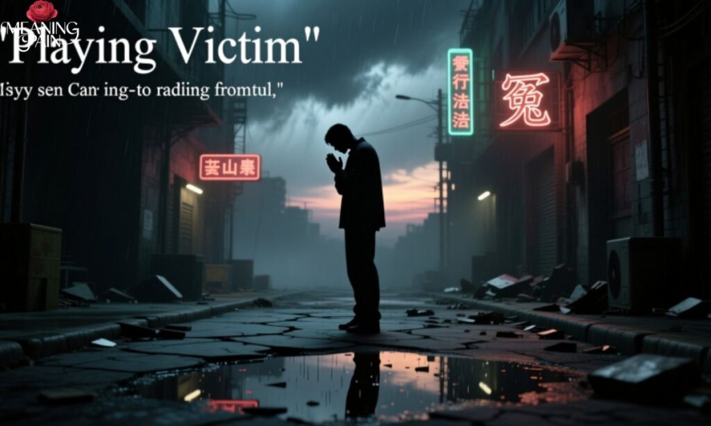 Playing Victim Quotes