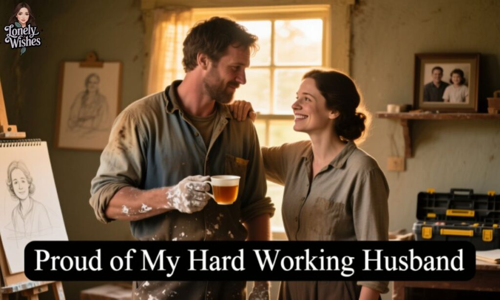 Proud of My Hard Working Husband Quotes