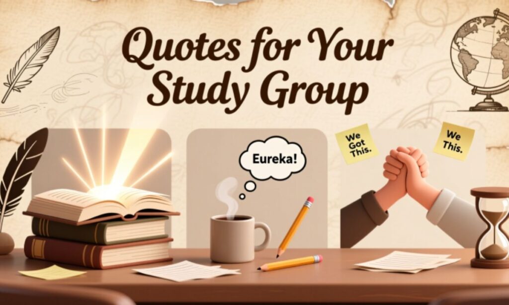 Quotes for Your Study Group