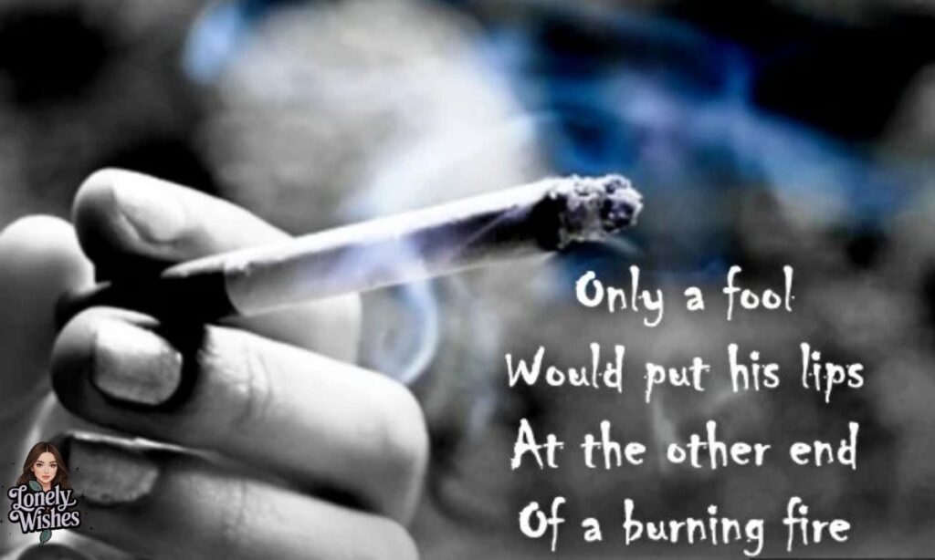 Short Smoking Captions