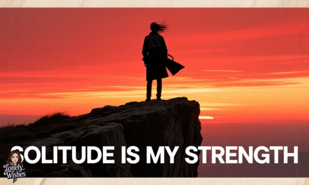 Solo Attitude Quotes for Strength