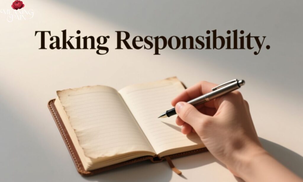 Taking Responsibility Quotes