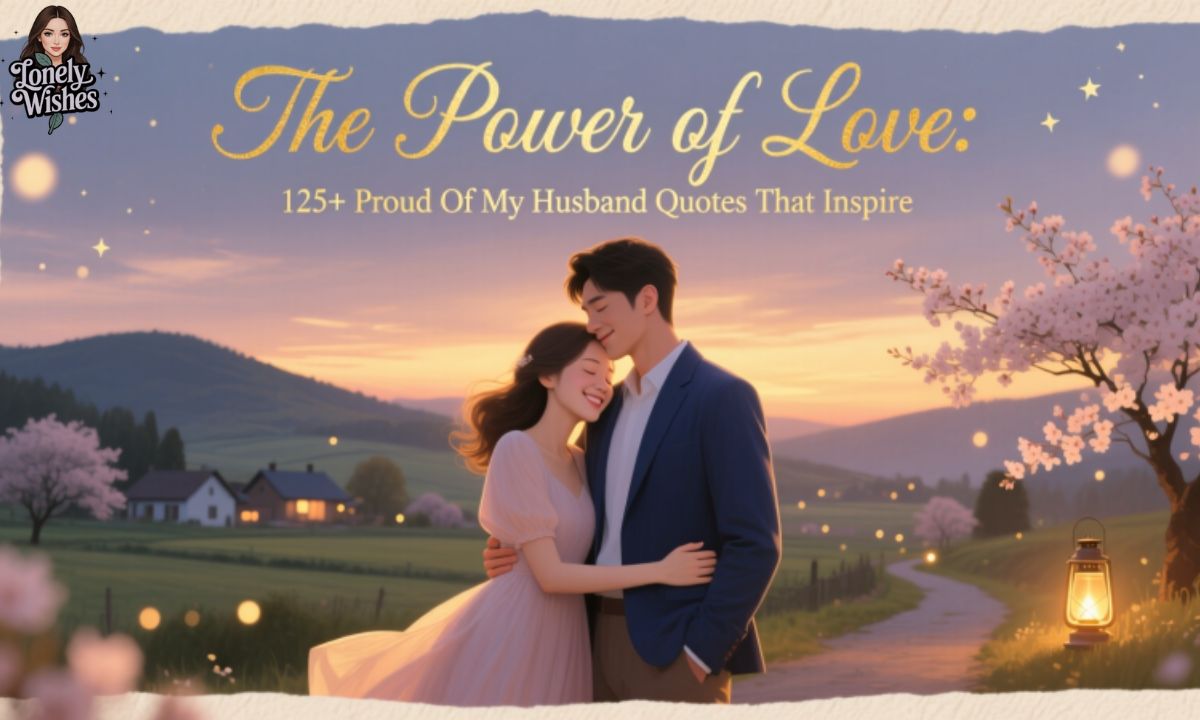 The Power of Love: 125+ Proud Of My Husband Quotes That Inspire