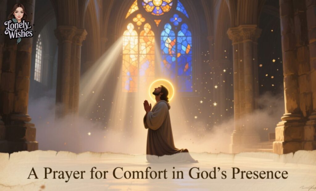 A Prayer for Comfort in God's Presence