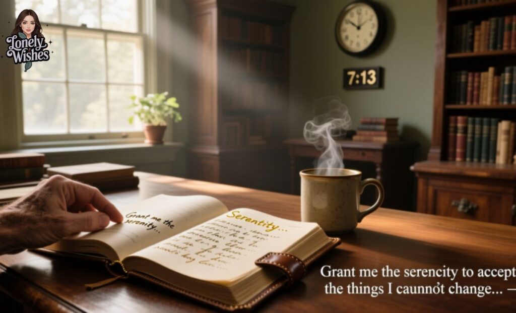 Breaking Down the Serenity Prayer Line by Line