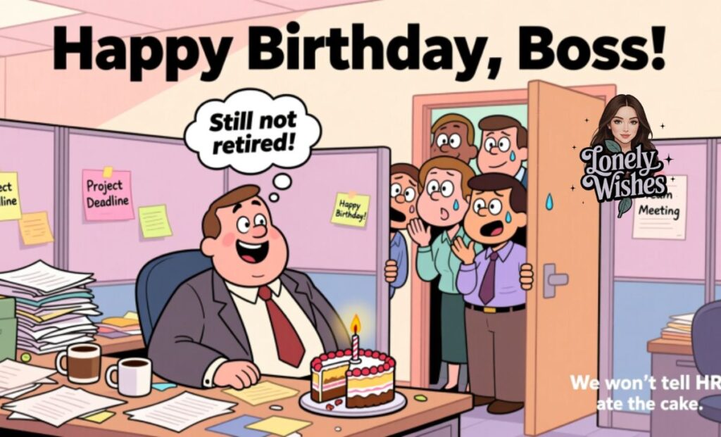 Funny Birthday Wishes for Your Boss
