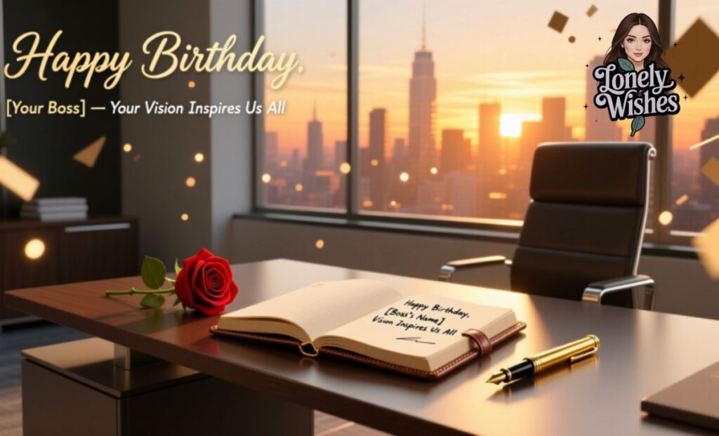 Inspirational Birthday Wishes for Your Boss