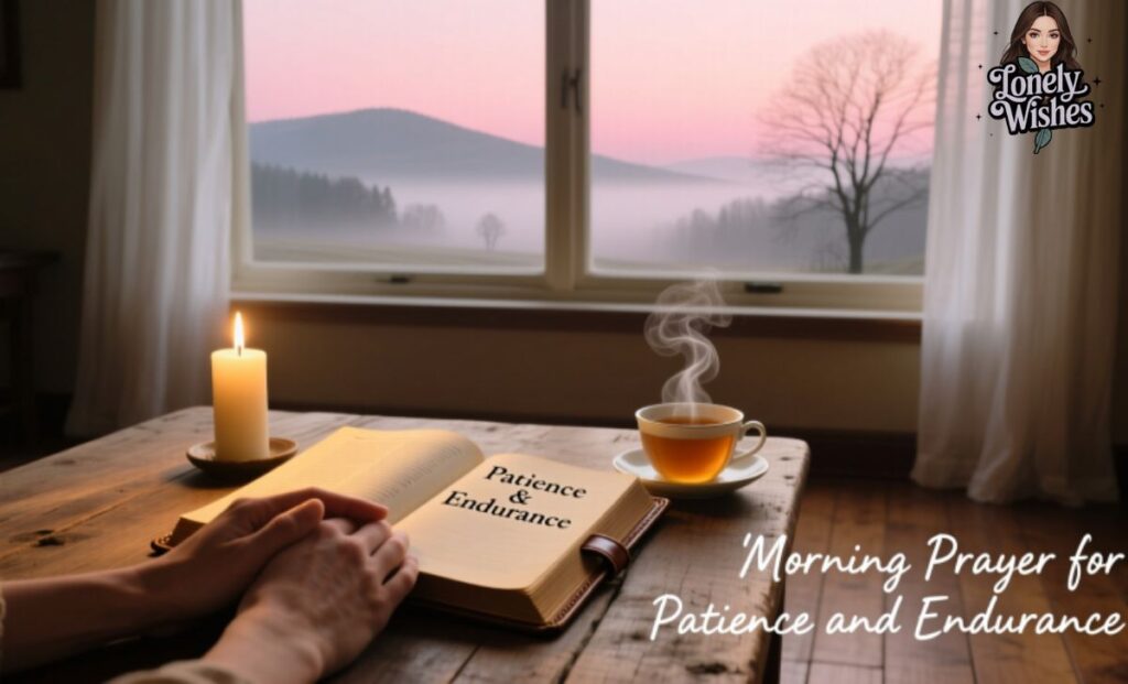 Morning Prayer for Patience and Endurance