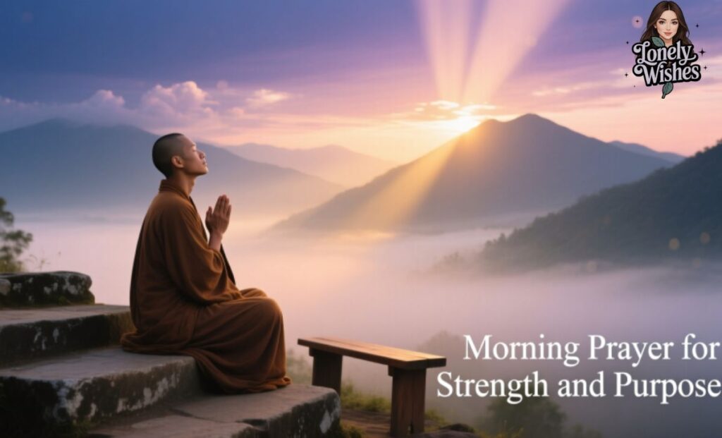 Morning Prayer for Strength and Purpose