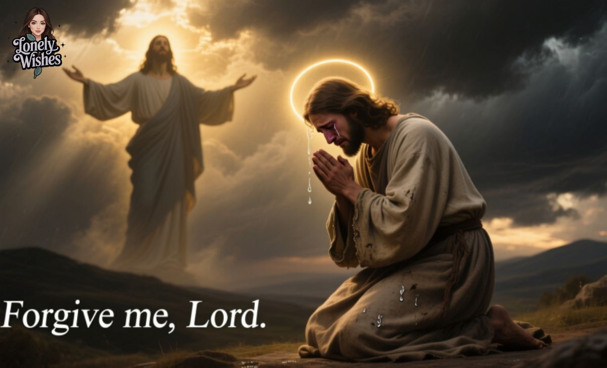 Powerful Repentance Prayer for a Forgiving Heart Seeking Christ’s Mercy, Truth