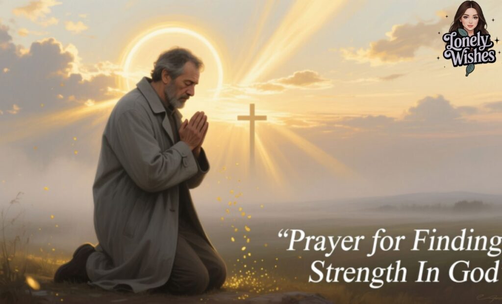 Prayer for Finding Strength in God