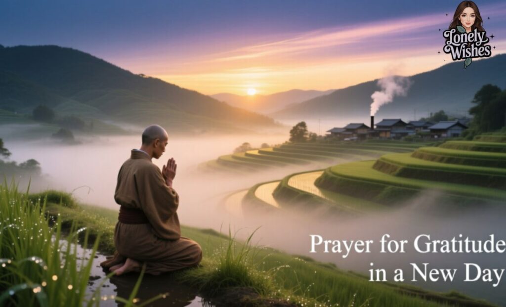 Prayer for Gratitude in a New Day