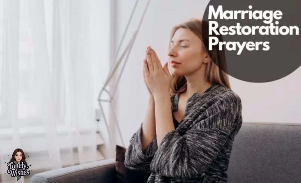 Prayers for Marriage Restoration