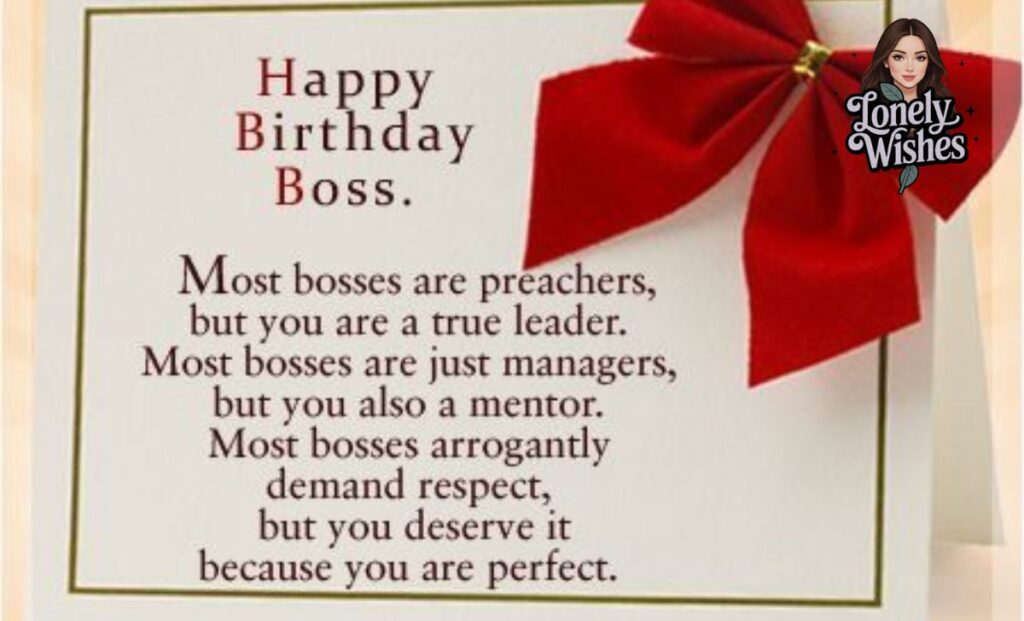 Professional Birthday Wishes for Female Bosses
