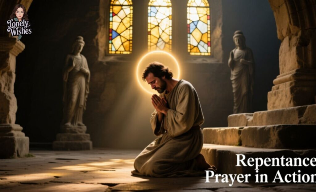 Repentance Prayer in Action