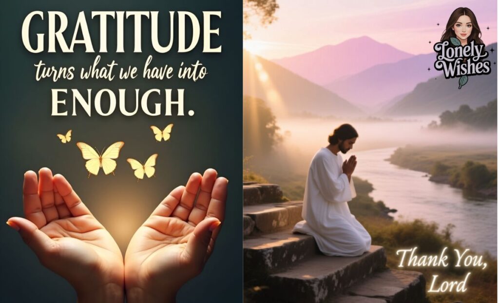 Short Gratitude Prayers and Speeches to God