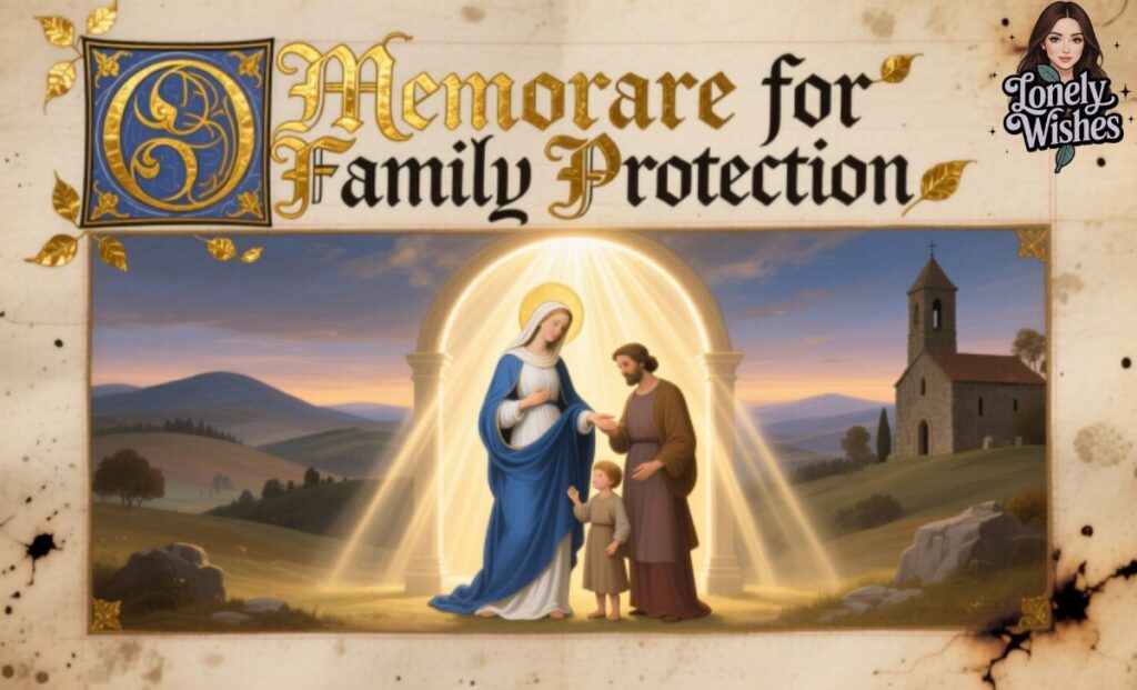 The Memorare for Family Protection