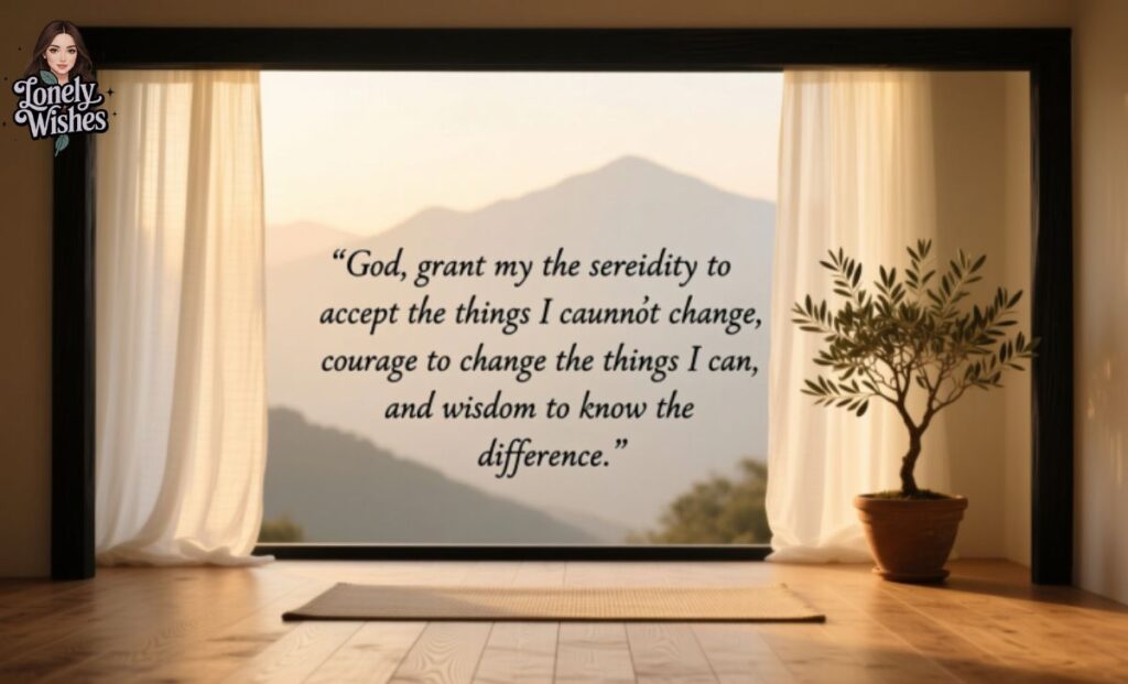 The Serenity Prayer, Complete Overview