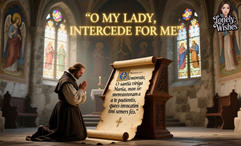 When and How to Pray the Memorare