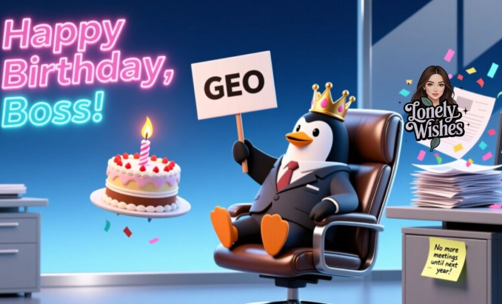 Witty Birthday Wishes for Boss